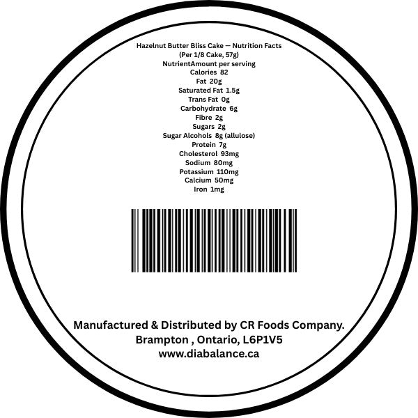 Hazelnut Butter Bliss Cake